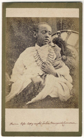 Prince (Dejatch) Alamayou of Abyssinia (Prince Alemayehu Tewodros of Ethiopia) NPG x18063