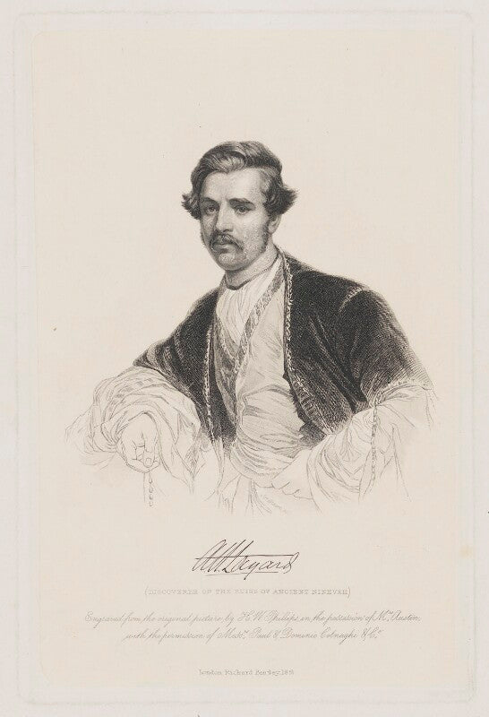 Sir austen henry layard npg d37225