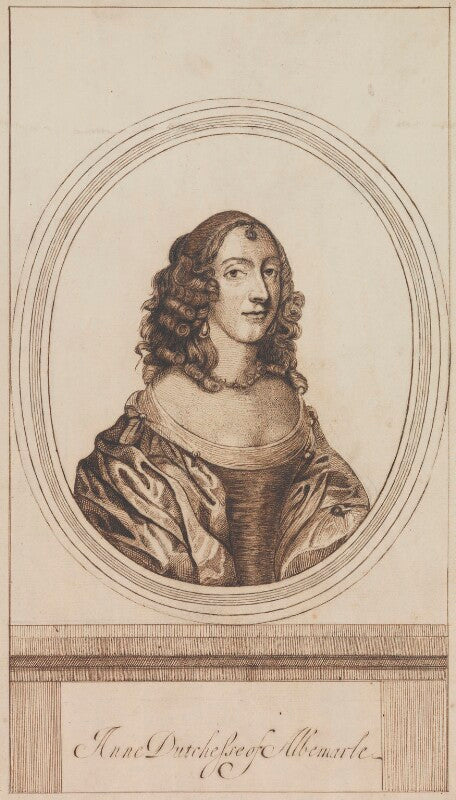 Anne monck (née clarges), duchess of albemarle npg d940
