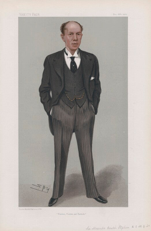 Sir alexander condie stephen ('men of the day. no. 861.') npg d45149
