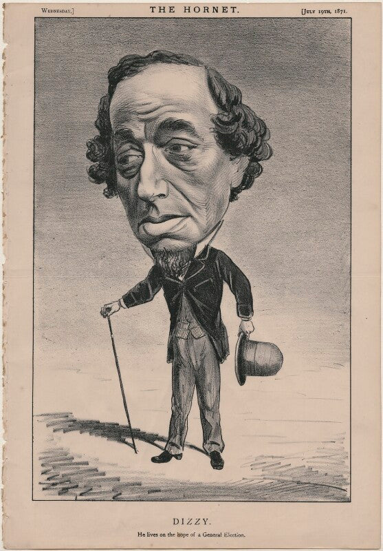 Benjamin disraeli, earl of beaconsfield ('dizzy') npg d48245