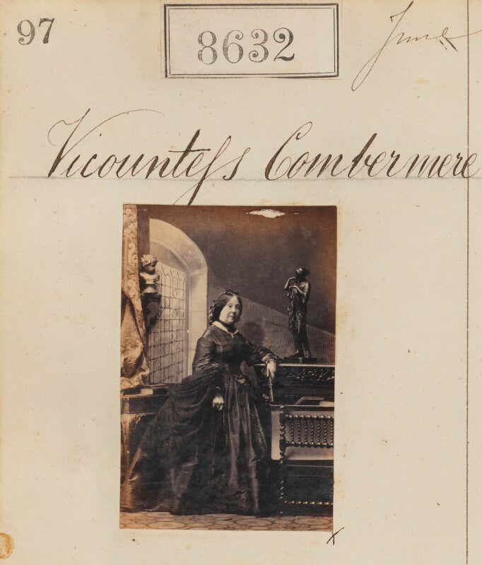 Mary woolley (née gibbings), viscountess combermere npg ax58455