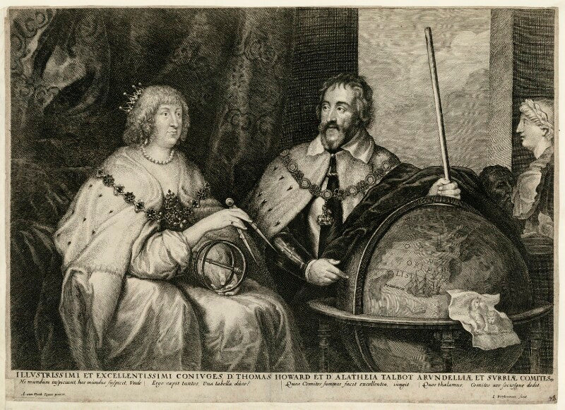 Thomas howard, 14th earl of arundel and his wife aletheia npg d26491