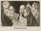Connoisseurs (William Scott; James Sibbald; George Fairholme; James Kerr; and two imaginary men) NPG D20513