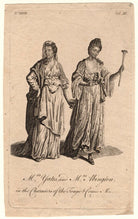 Mary Ann Yates; Frances Abington (née Barton) in the characters of the Tragic and Comic Muses NPG D8956