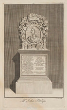 Monument to John Philips in Westminster Abbey NPG D40189