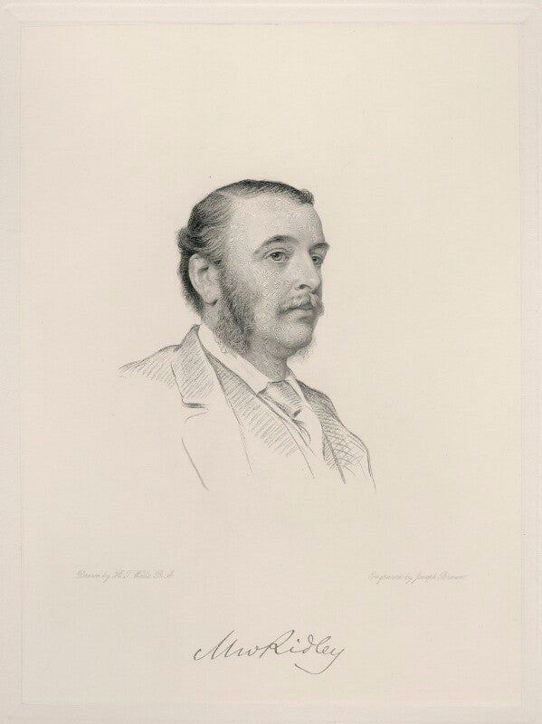 Matthew white ridley, 1st viscount ridley npg d20726