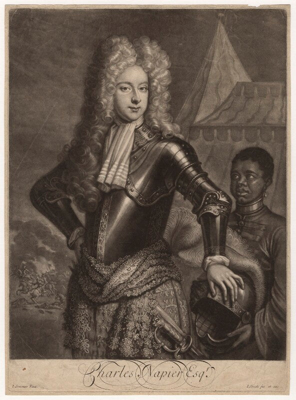 Sir charles napier, 2nd bt and an unknown boy npg d4680