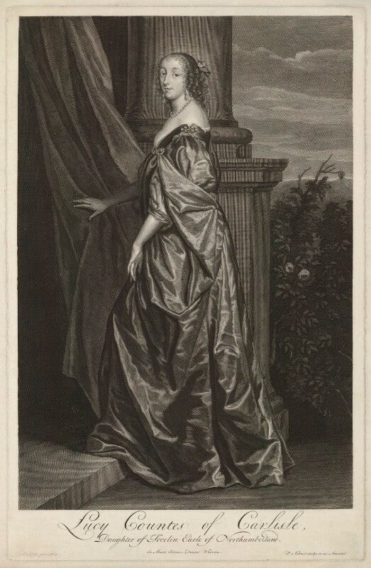 Lucy hay (née percy), countess of carlisle npg d32677