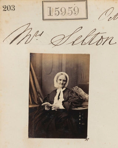 Mrs Selton NPG Ax63889