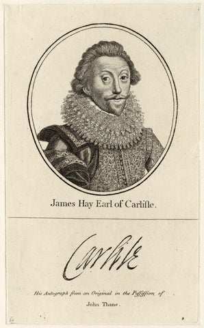 James Hay, 1st Earl of Carlisle NPG D25845