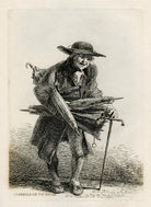 Unknown man selling umbrellas ('Umbrellas to Mend') NPG D40089