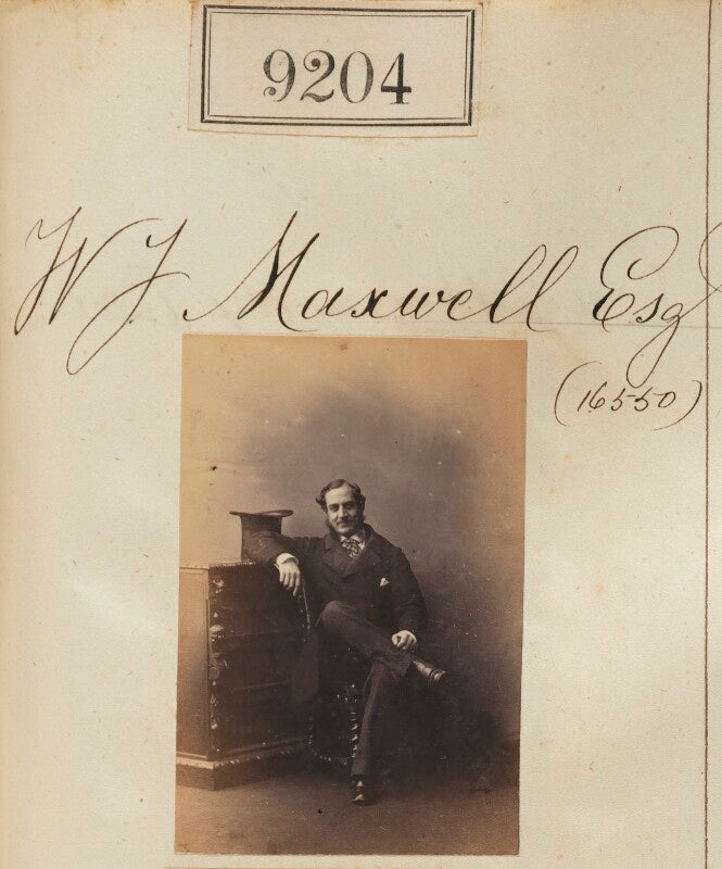 Mr w.j. maxwell npg ax59026