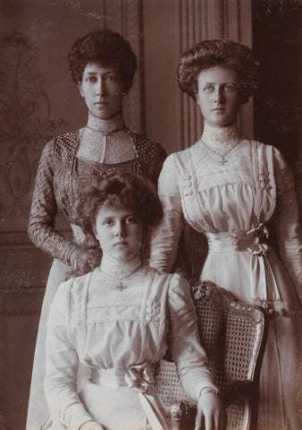 Princess Louise, Duchess of Fife with her daughters NPG P1700(92c)