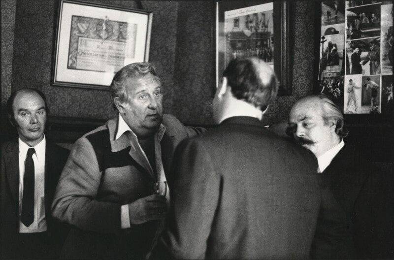 Gaston berlemont and three unknown men npg x210055