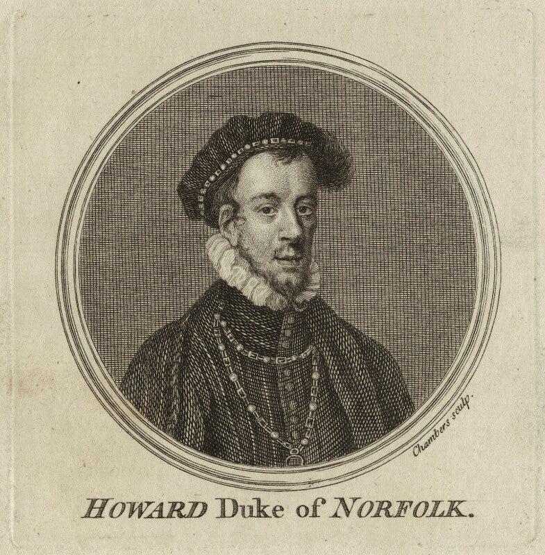 Thomas howard, 4th duke of norfolk npg d25125