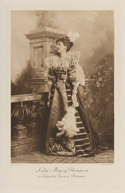 Ethel adeline (née pottinger), lady knaresborough as elizabeth, queen of bohemia npg ax41156