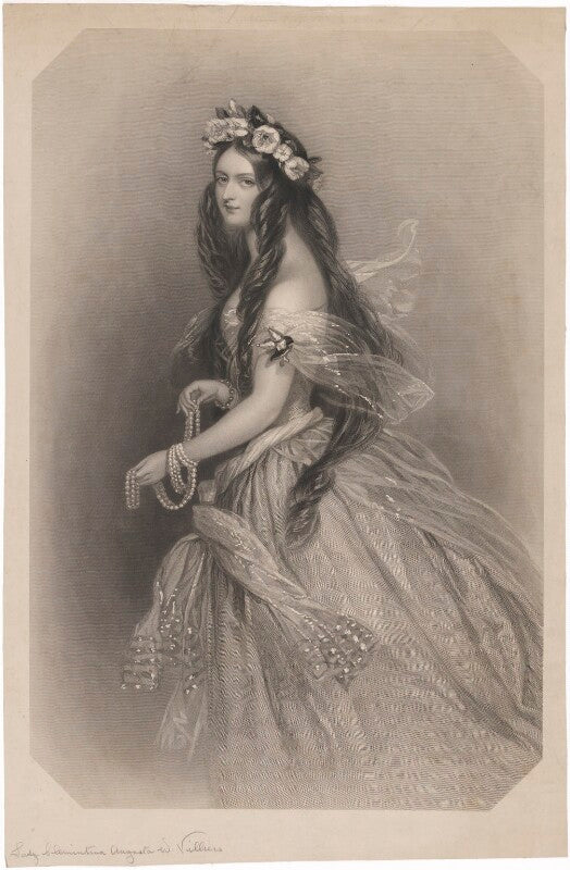 Lady clementina augusta wellington villiers npg d39243