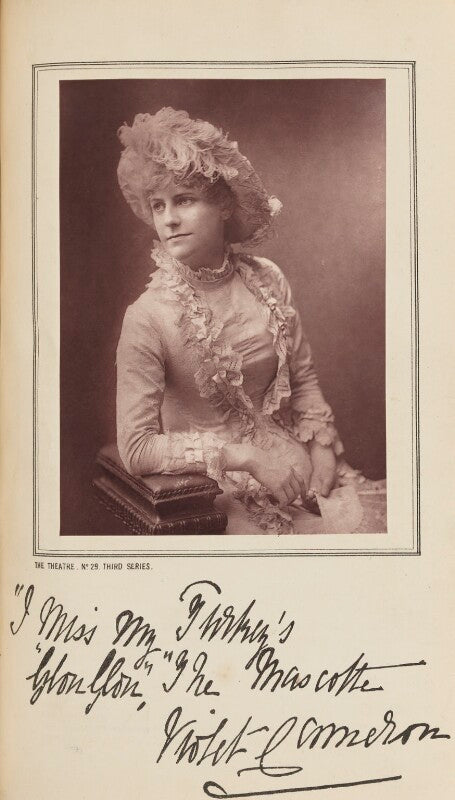 Violet cameron (violet lydia thompson) npg ax35621