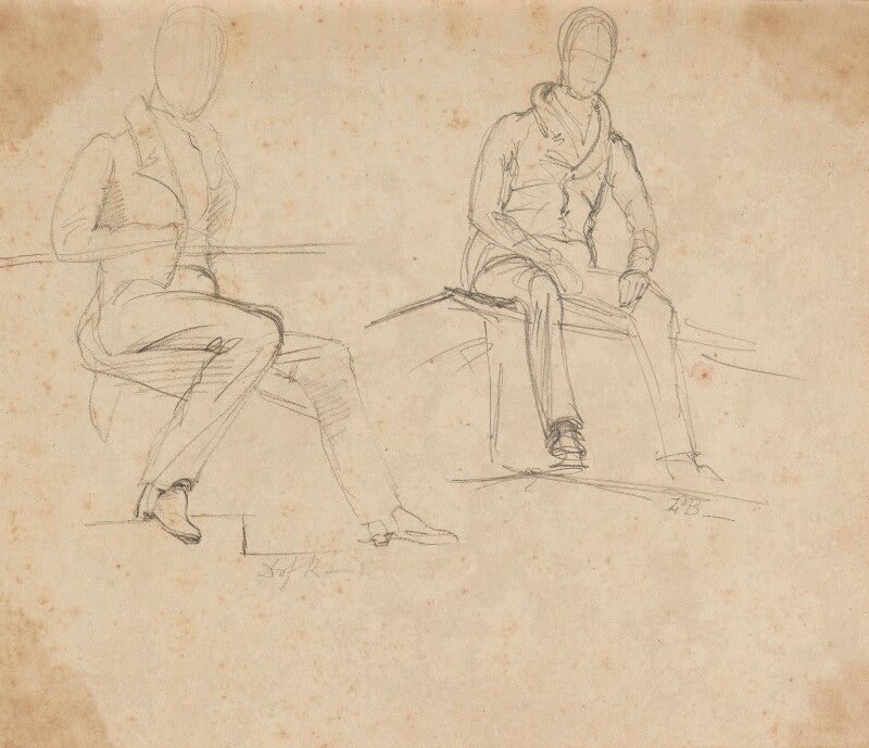 John cust, 1st earl brownlow; charles gordon lennox, 5th duke of richmond and lennox npg 2662(24)