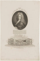 Sébastien Vaillant with 'A View of the Palais Royale' NPG D38532