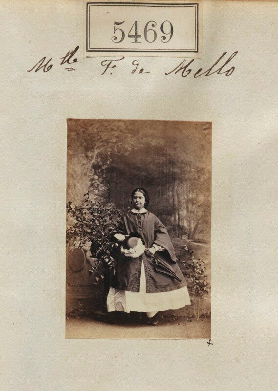 Mademoiselle f. de mello npg ax55429