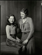 Elizabeth Valerie Cross (née Eaton); Sheila Marguerite Eaton (née Dumbleton) NPG x151563