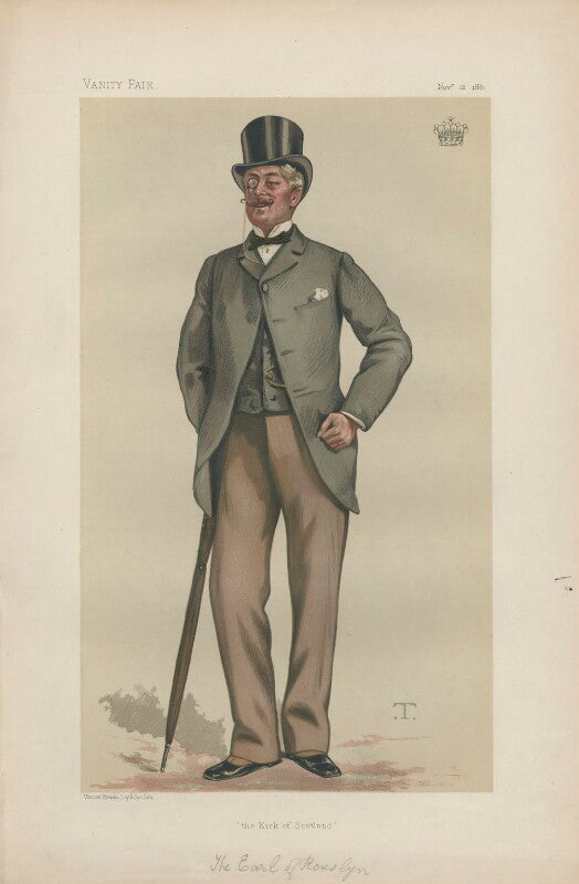 Robert francis st clair erskine, 4th earl of rosslyn ('statesmen. no. 380.') npg d44039