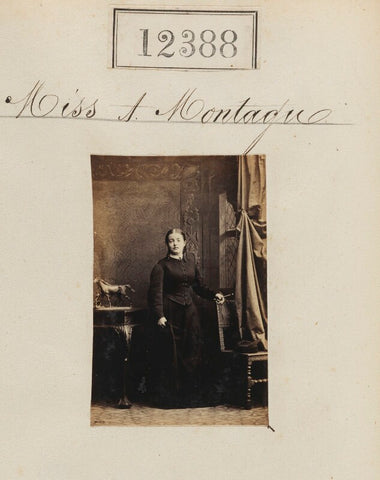 Miss A. Montague NPG Ax62037