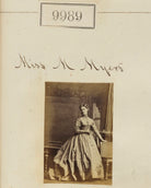 Miss M. Myers NPG Ax59707