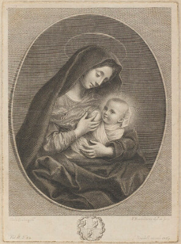 'Virgin and child' NPG D14561