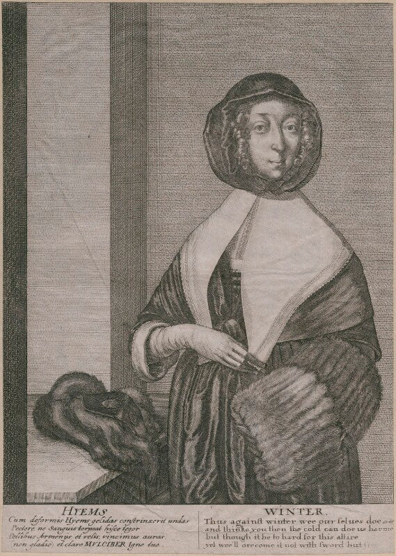 Unknown woman ('winter') npg d18040