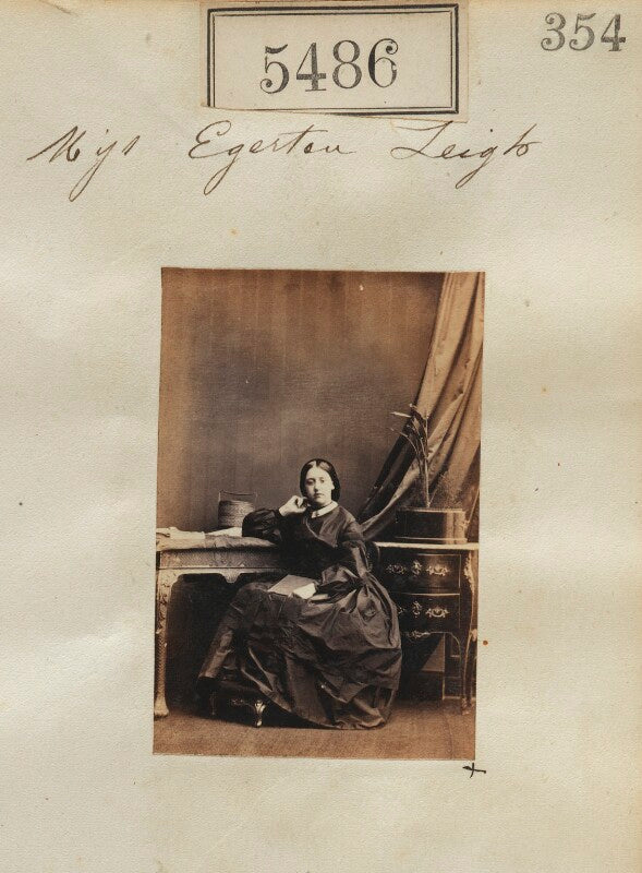 Miss egerton leigh npg ax55446