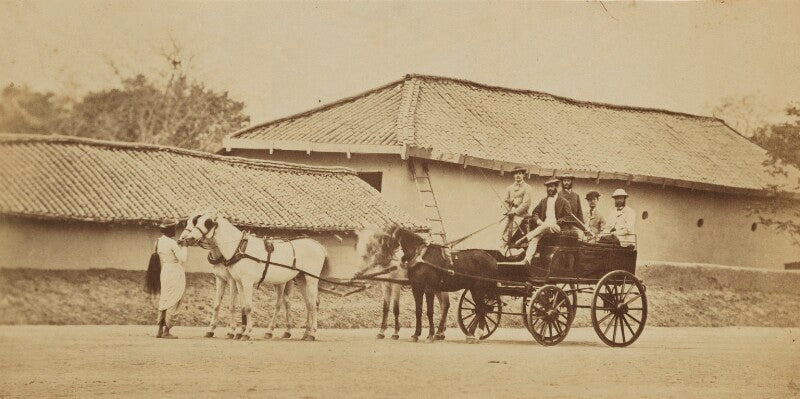 Officers of the 7th hussars npg ax196708