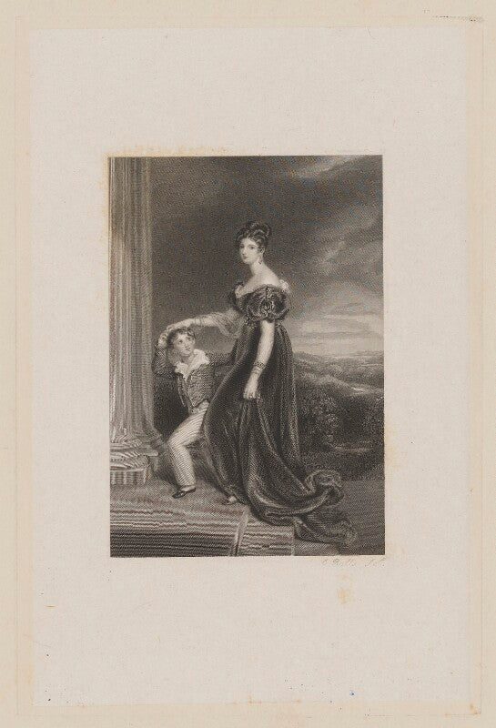 George vane tempest, 5th marquess of londonderry when viscount seaham; frances anne vane, marchioness of londonderry npg d37423