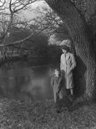 Timothy Gwynne Barker; Hon. Olwen Gwynne Barker (née Philipps) NPG x72881