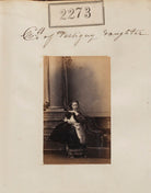 Daughter of Comtesse de Persigny NPG Ax51661