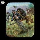 Livingstone and the Lion (David Livingstone) NPG D18385