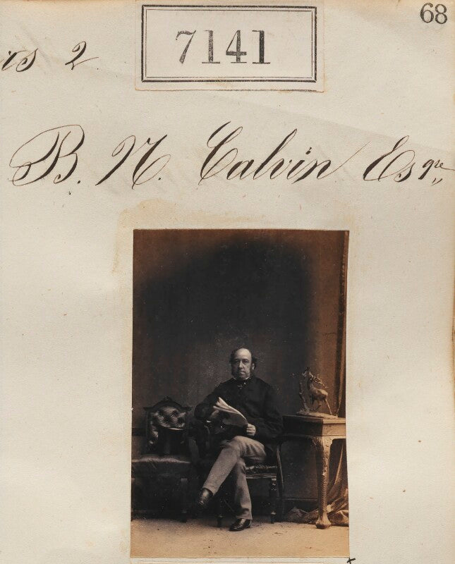 Mr b.n. calvin npg ax57057