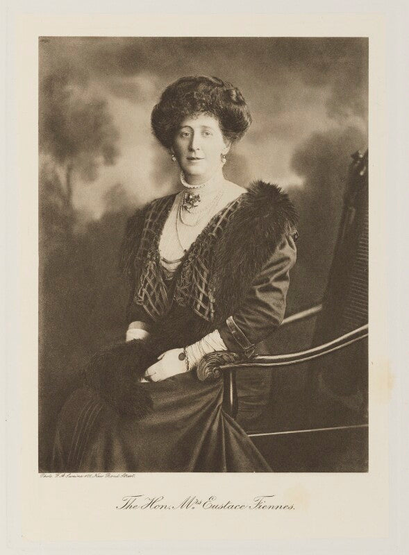 Florence agnes (née rathfelder), lady twisleton wykeham fiennes npg ax161349