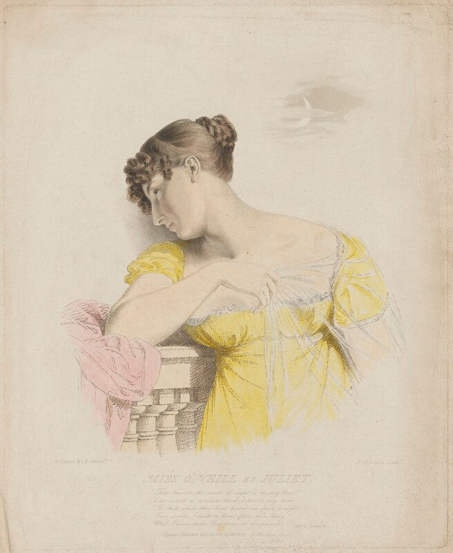 Elizabeth ('eliza') (née o'neil), lady wrixon becher when miss o'neill as juliet npg d35813