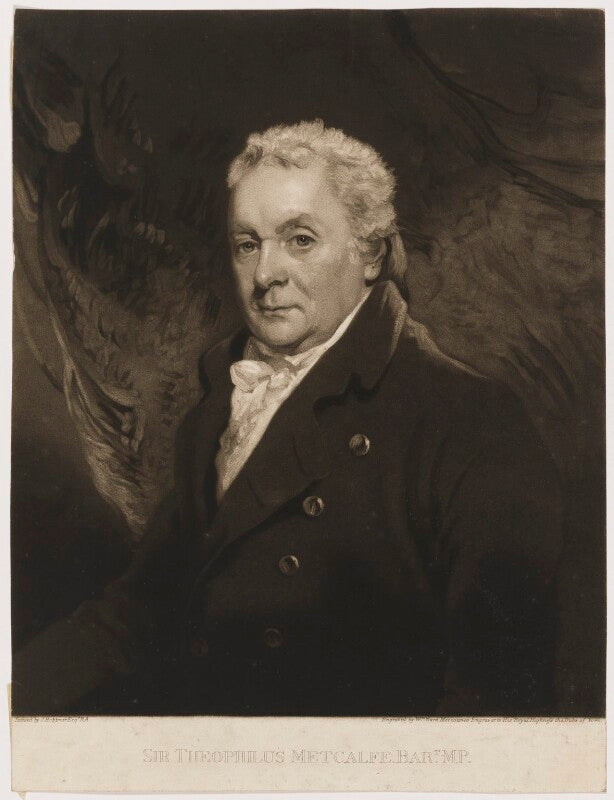 Sir thomas theophilus metcalfe, bt npg d38378