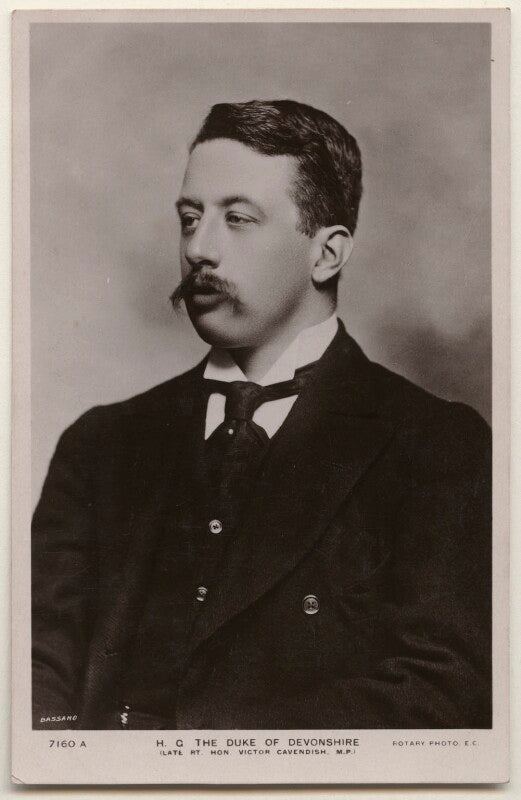 Victor christian william cavendish, 9th duke of devonshire npg x193806