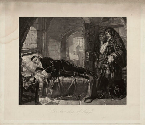 Archibald Campbell, 9th Earl of Argyll ('The Last Sleep of Argyll') NPG D7110