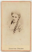 Christine Nilsson as Margherita in 'Faust e Margherita' NPG Ax46235