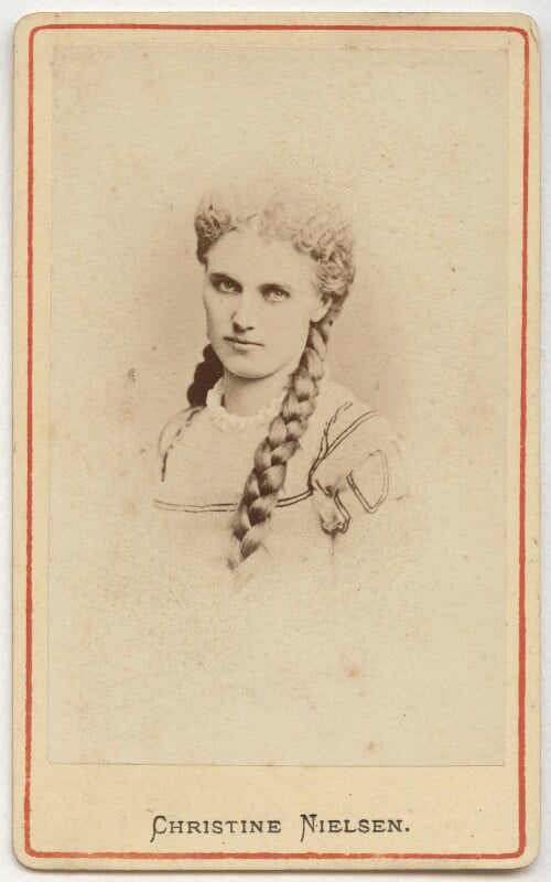 Christine nilsson as margherita in 'faust e margherita' npg ax46235