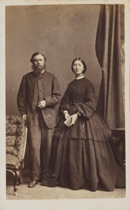 Louisa brinckman (née swinny); arthur brinckman npg ax9568