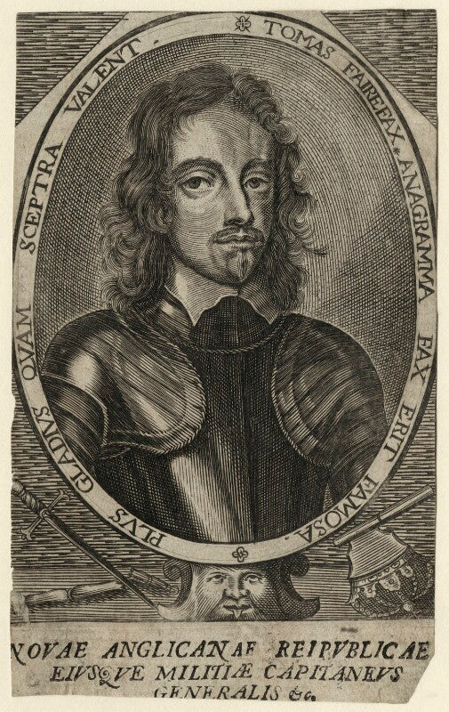 Thomas fairfax, 3rd lord fairfax of cameron npg d27102