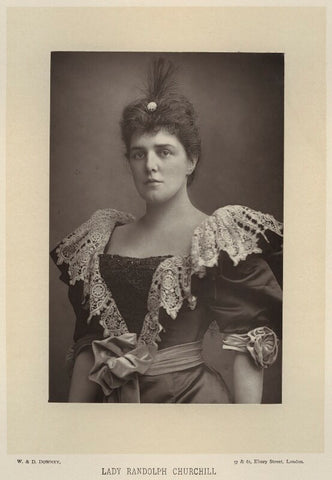 Jeanette ('Jennie') Churchill (née Jerome), Lady Randolph Churchill NPG x134582