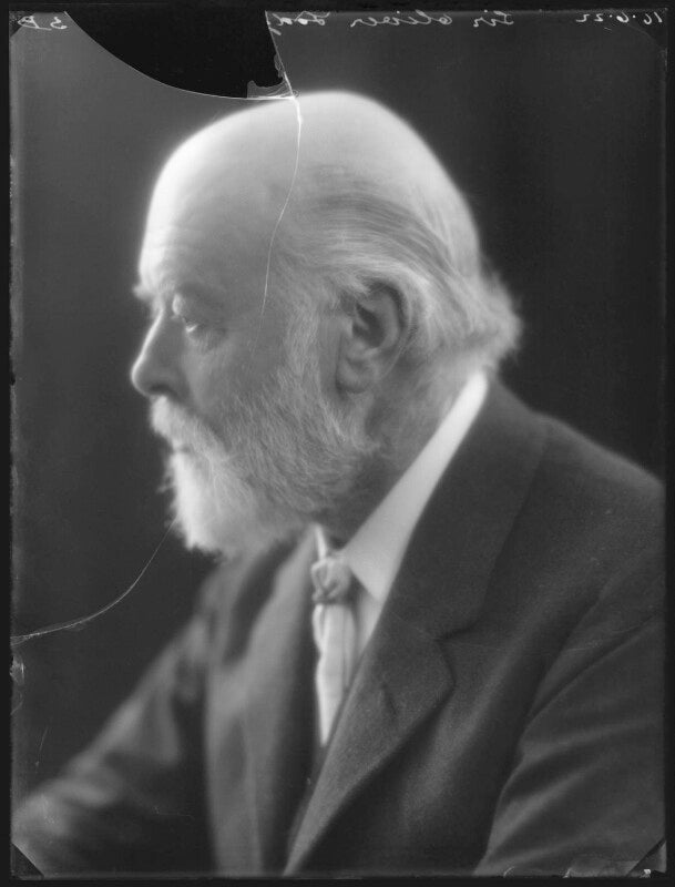 Sir oliver joseph lodge npg x21906